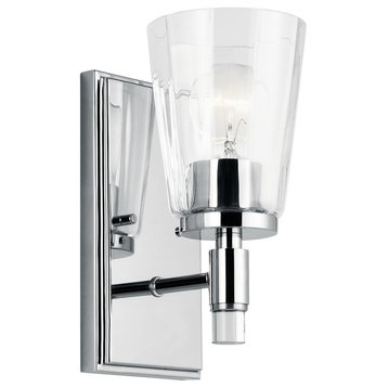 Kichler Audrea One Light Wall Sconce 45866CH