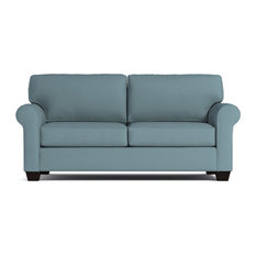 Lafayette Apartment Size Sleeper Sofa, Memory Foam Mattress, Cloud Velvet