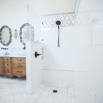 Mediterranean Villa Master Bath