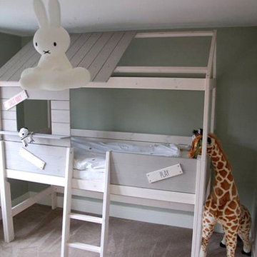 Life House Kids Bed with Step Ladder