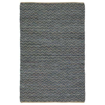 Jazz Contemporary Area Rug, Tan and Gray, 2'6x7'6 Runner