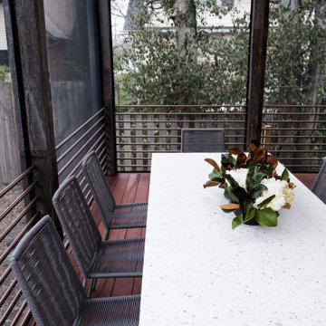Hillsboro West End Custom Screened in Porch