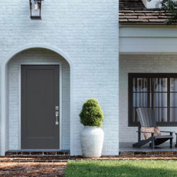 Masonite Performance Door System Lincoln Park Exterior Fiberglass Door - Front Doors