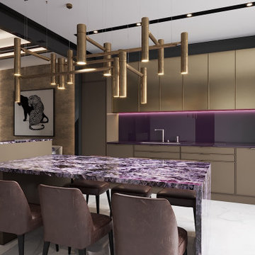 Interior design for a private home