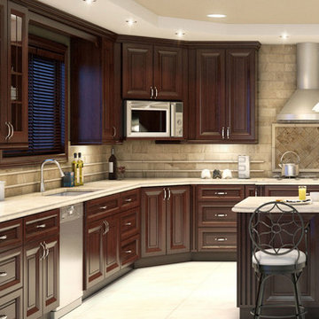 Custom Transitional Kitchens