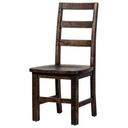 Rustic Dining Chairs by Design Tree Home