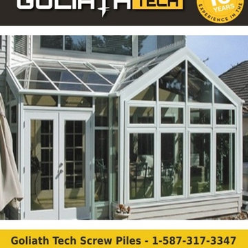 Solarium Screw Pile Foundation