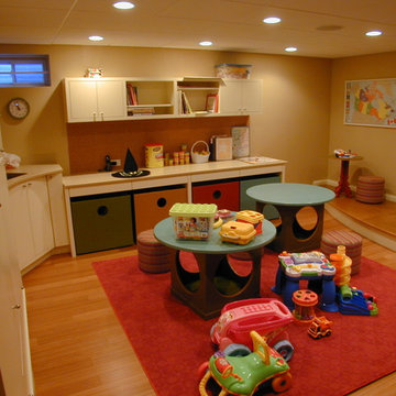 Custom Children's Playroom Cabinets