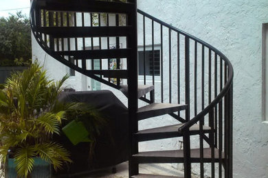 Inspiration for a staircase remodel in Miami