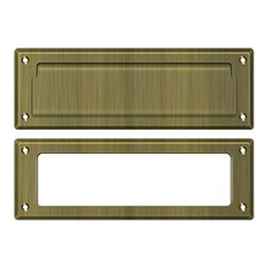 Mail Slot Deluxe Solid Brass Traditional Mailboxes By