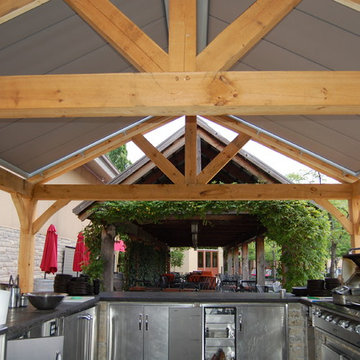 Outdoor Kitchen Gazebo - Peller Estates Winery NOTL ON