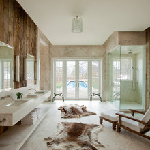 {modern rustic - bath}