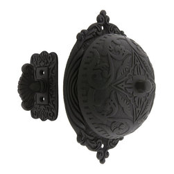 Eastlake Style Twist Door Bell, Oil-Rubbed Bronze - Outdoor Decor