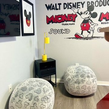 Mickey Mouse Themed bedroom