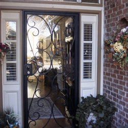 Wrought Iron Screen Doors - Products