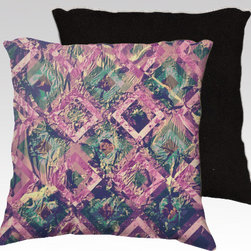 TOROSIETE Throw Pillow Cover - Pattern 2 with Black Back - Products
