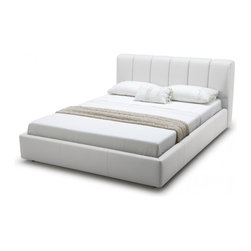 Carter White Bed - Beds