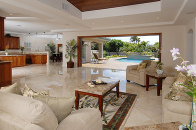 Example of a trendy exterior home design in Hawaii