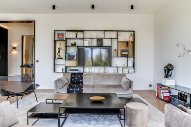 Réalisation d'un salon design.