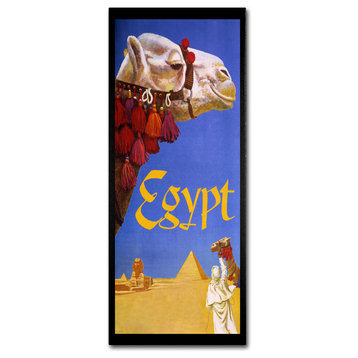 'Egypt Camel' Canvas Art by Vintage Apple Collection