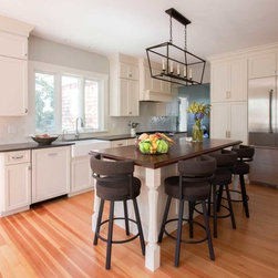 Hingham, Massachusetts - Traditional - Kitchen - Kitchen Islands And Kitchen Carts