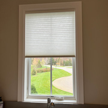 Bottom-up, Light Filtering Cellular Shade