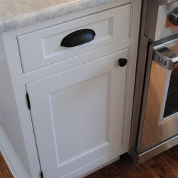 Airy White Inset Kitchen - Kitchen Cabinetry