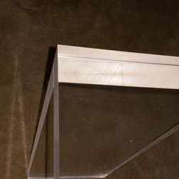 Acrylic Console Table/Straight Edge XL - Products