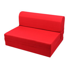 shop iso swivel sleeper chair bed - red products on houzz shop iso swivel sleeper chair bed - red products on houzz