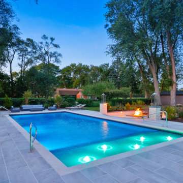 Custom Pool, Spa & Outdoor Living Space - Arlington Heights, IL
