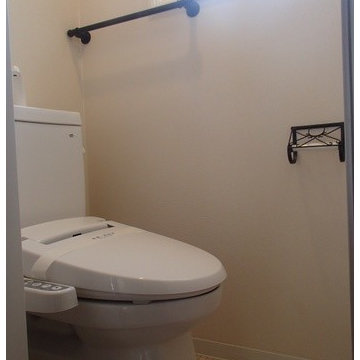 【after】お部屋の雰囲気に合わせてアイアンの小物を設置