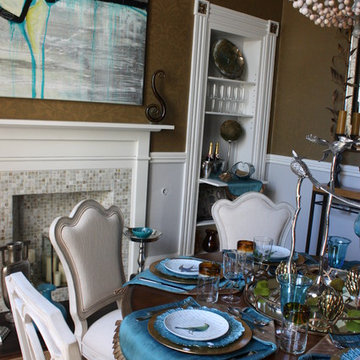 Traditional Dining Room, with a Twist