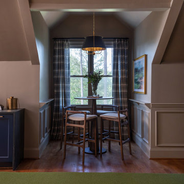 Raleigh NC Bonus Room Remodel — Golf Simulator Lounge & Wet Bar
