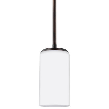 Hettinger One Light Mini-Pendant Bronze Bulbs Inc