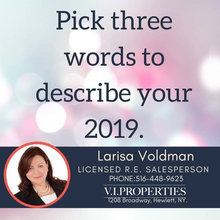 Pick Three words to describe your 2019