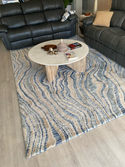 Correct placement of rug