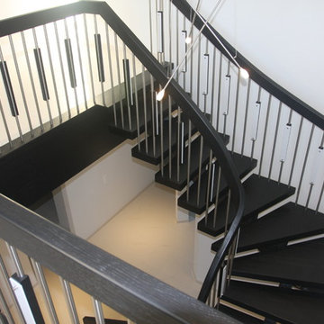 LED Balusters - Raw Metal Stringer