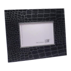 Belle & June - Black Croc Frame - Picture Frames