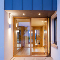 urban front &ndash; ice &ndash; european oak - Front Doors