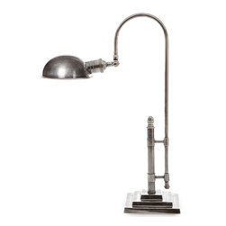 Townsend Table Lamp - Antique Silver - Table Lamps