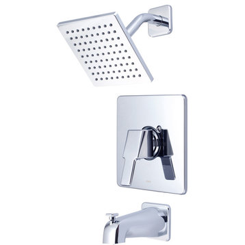 Pioneer Faucets T-2394-6 i3 Tub and Shower Trim Package - Polished Chrome