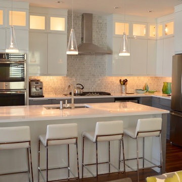 Modern Kitchen | Two Tone Cabinets