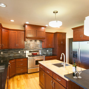 Living, Dining and Kitchen Remodel in Greene County