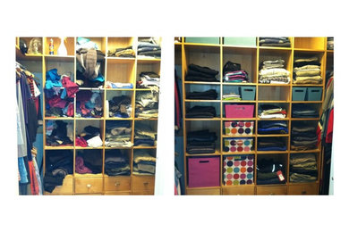 Closet De-Clutter and Organization