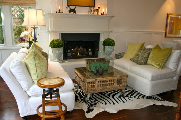 9 Tasteful Ideas for Traditional Living Room Floors