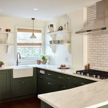 The Classic Cottage Revival Kitchen