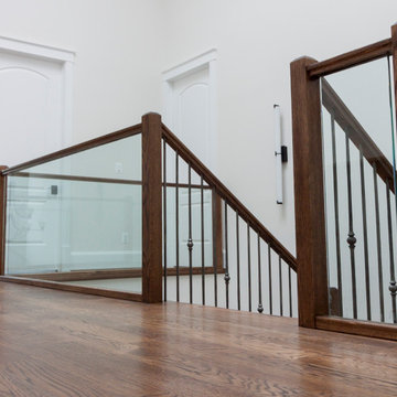 Project #44 | Contemporary Staircase with Skylit Stairwell