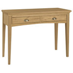 Bentley Designs - Hampstead Oak Dressing Table - Hampstead Oak Dressing Table offers elegance and practicality for any home. Creating a truly stunning look, this range is guaranteed to give a lasting appeal.