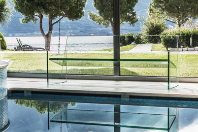 Inspiration for a huge modern exterior home remodel in Miami