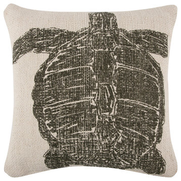 Turtle Sketch Pillow 22"x22"